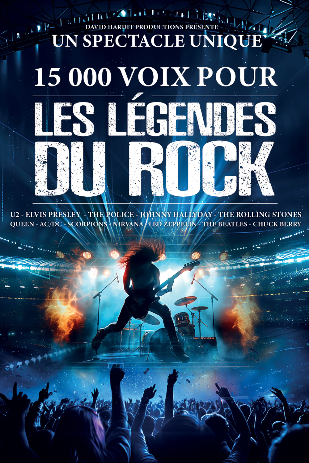 affiche Légendes du rock